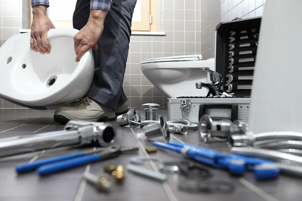 Professional bathroom plumbing repair in Rocklin